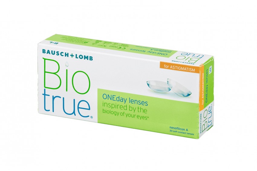 BAUSCH + LOMB BIOTRUE ONEDAY FOR ASTIGMATISM 5 PACK 