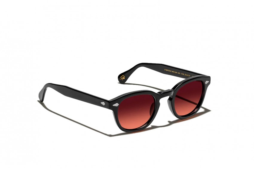 MOSCOT LEMTOSH BLACK CABERNET