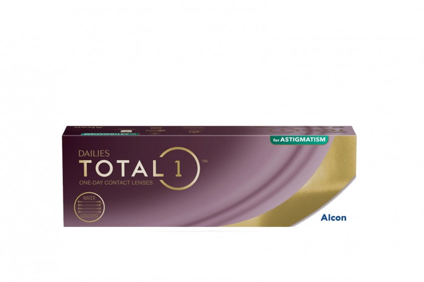 DAILIES TOTAL 1 FOR ASTIGMATISM (30 PACK) ΗΜΕΡΗΣΙΟΙ ΑΣΤΙΓΜΑΤΙΚΟΙ