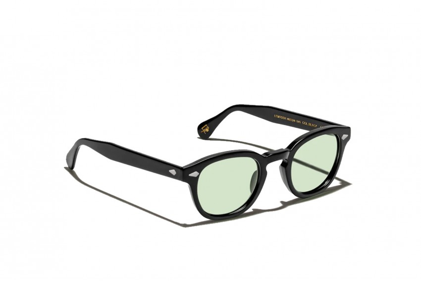 MOSCOT LEMTOSH BLACK LIME LIGHT