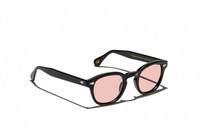 MOSCOT LEMTOSH BLACK NY ROSE