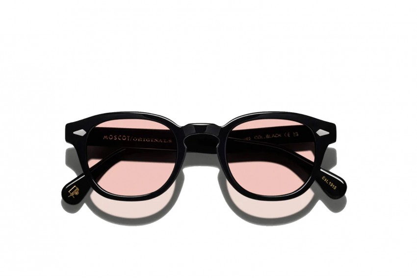 MOSCOT LEMTOSH BLACK NY ROSE