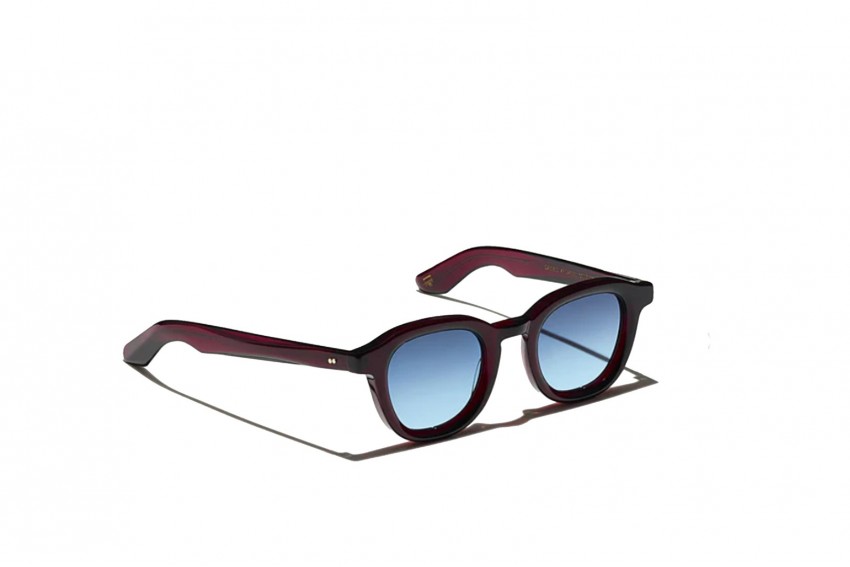 MOSCOT DAHVEN BURGUNDY DENIM BLUE