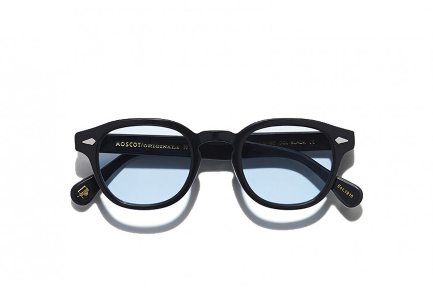 MOSCOT LEMTOSH BLACK BEL AIR BLUE