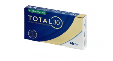 ALCON TOTAL 30 FOR ASTIGMATISM (3 PACK) ΜΗΝΙΑΙΟΙ ΑΣΤΙΓΜΑΤΙΚΟΙ 