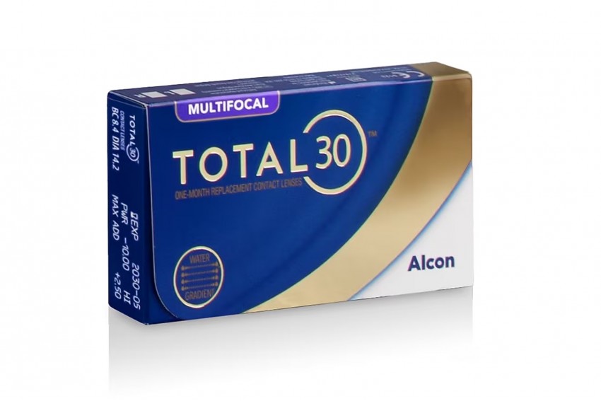 ALCON TOTAL 30 MULTIFOCAL (6 PACK) ΜΗΝΙΑΙΟΙ ΠΟΛΥΕΣΤΙΑΚΟΙ