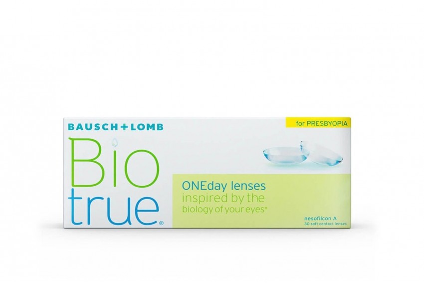 BAUSCH + LOMB BIOTRUE ONEDAY FOR PRESBYOPIA 5 PACK 